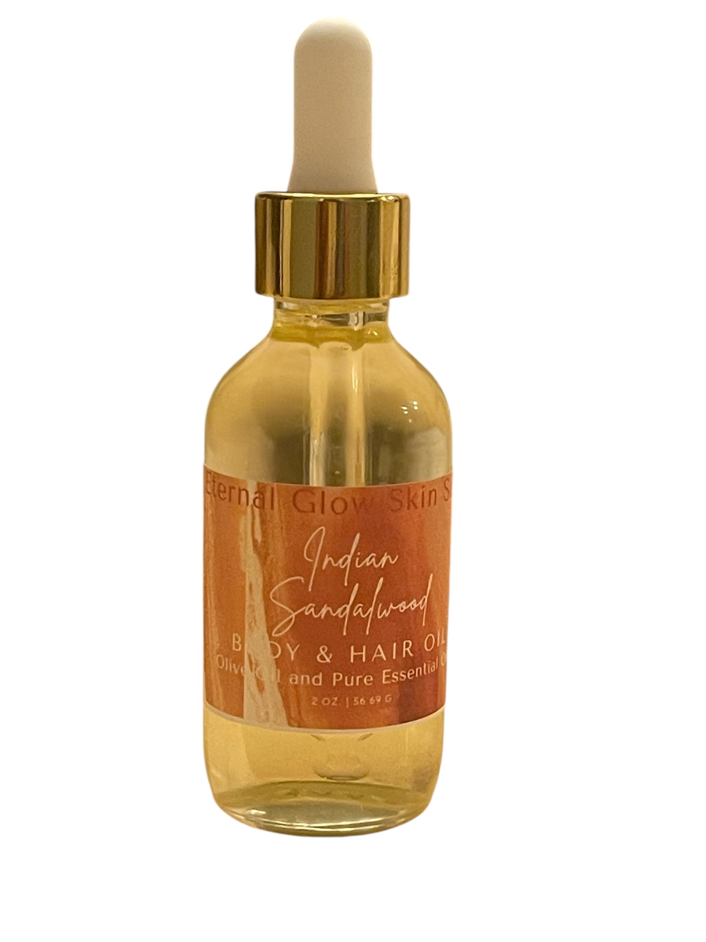 Indian Sandalwood Hair and Body Oil