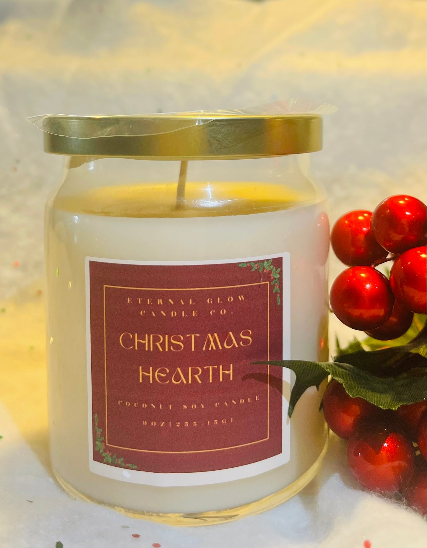 Christmas Hearth Soy Candle