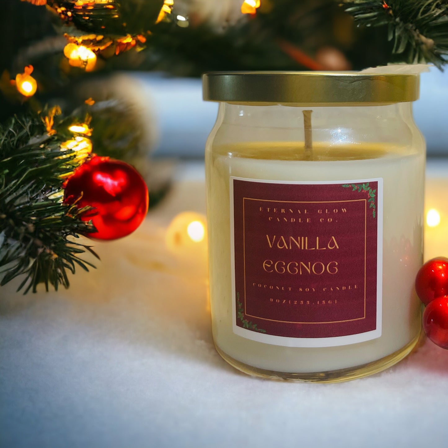 Vanilla Eggnog Soy Candle