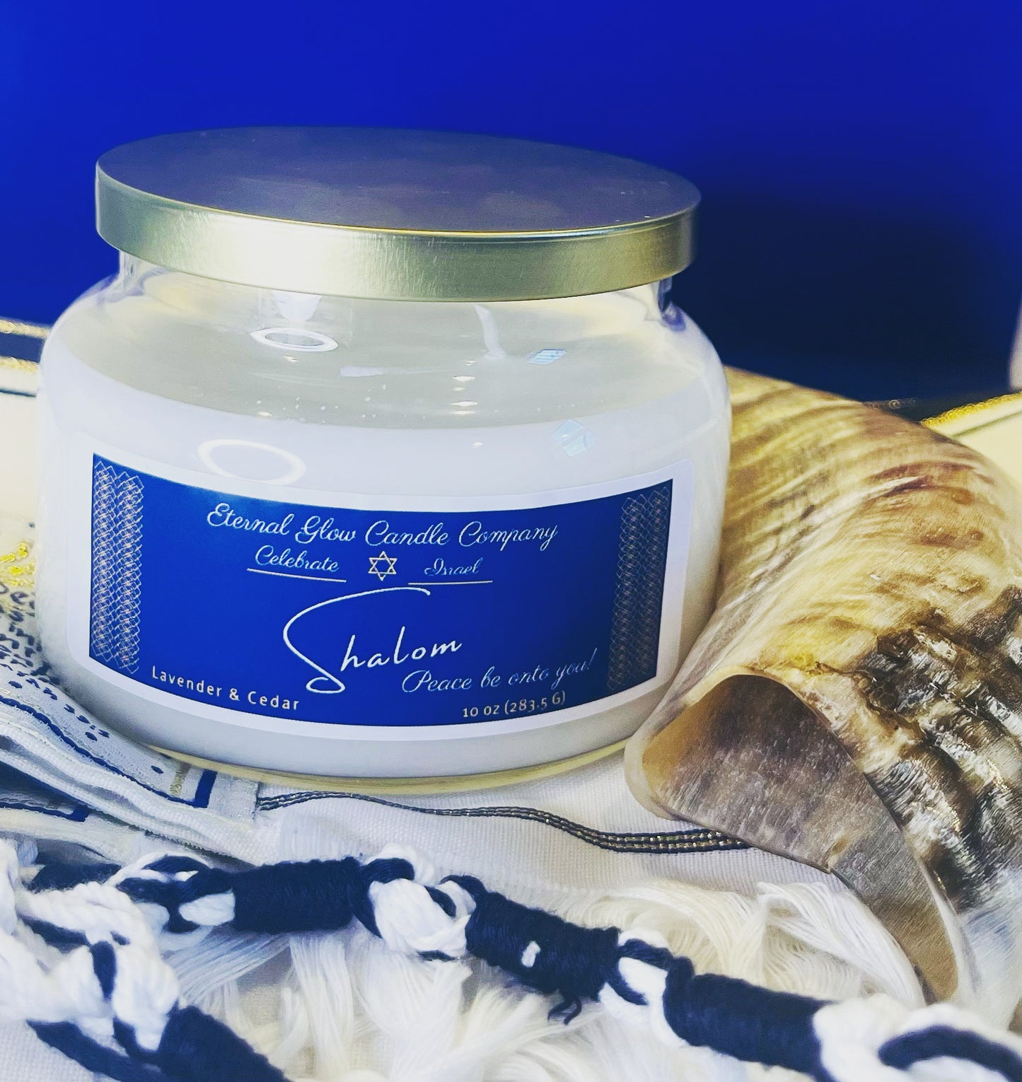 Shalom Soy Candle